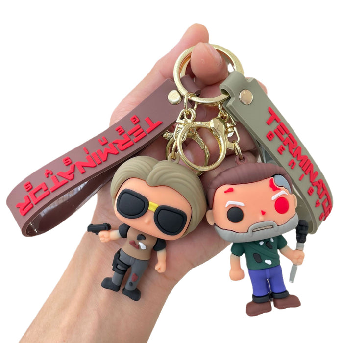 Wholesale Keychains, movie merchandise, cartoon dolls, keychains, bags, pendants, small gifts