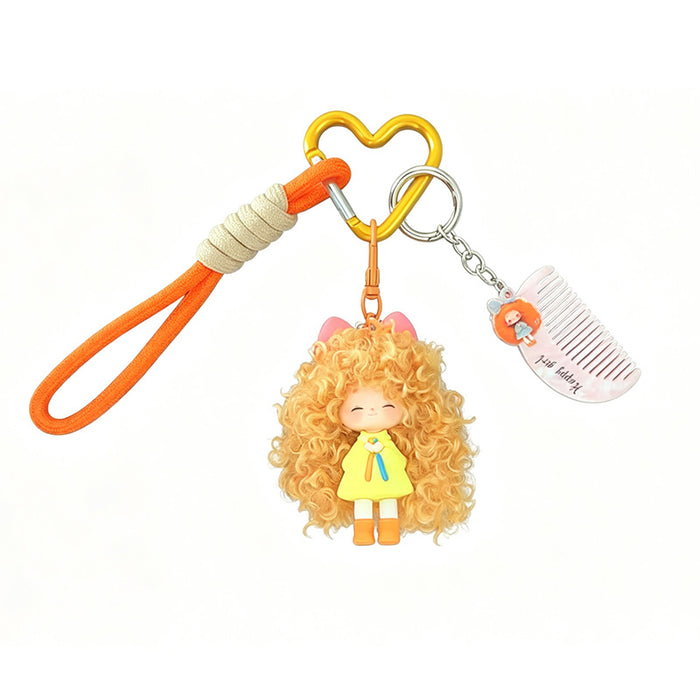 Wholesale Trendy Cartoon Girl Keychain With Soft Glue Nafu Doll Design For Bag Car Or Office Decor