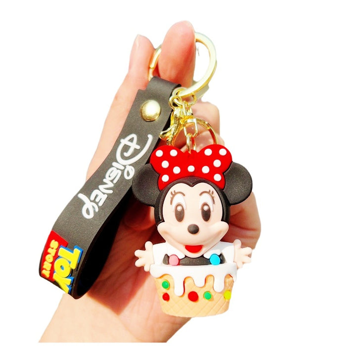 Wholesale PVC Cartoon Doll Keychain JDC-KC-WuYi203