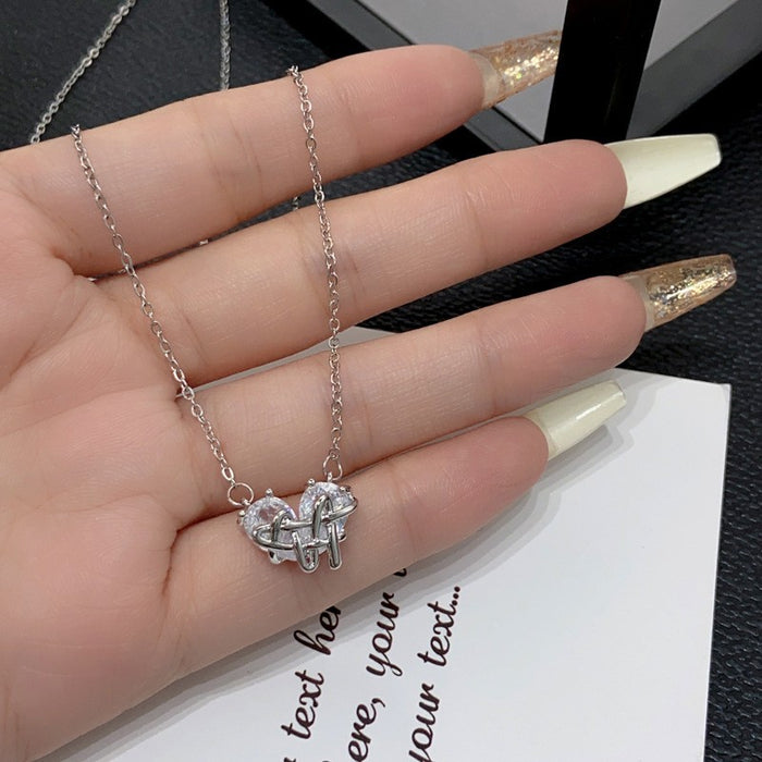 Wholesale Small and versatile necklace, light luxury collarbone chain, simple and high-end necklace
