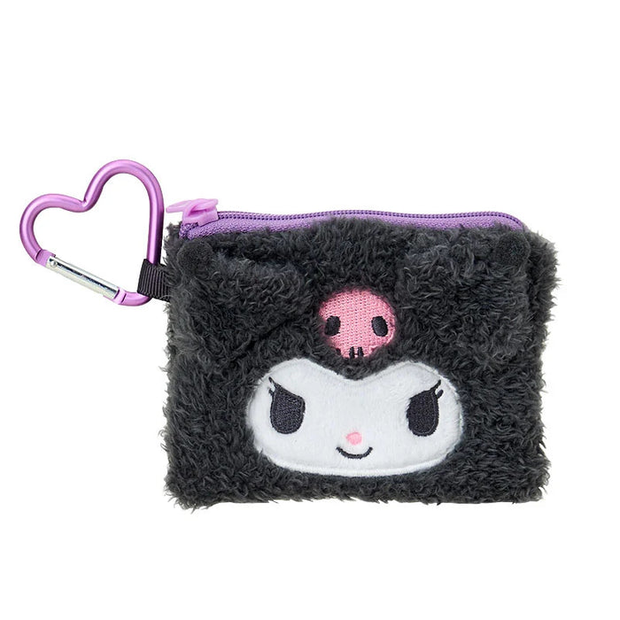 Wholesale Plush mini heart-shaped cat coin purse Wallet