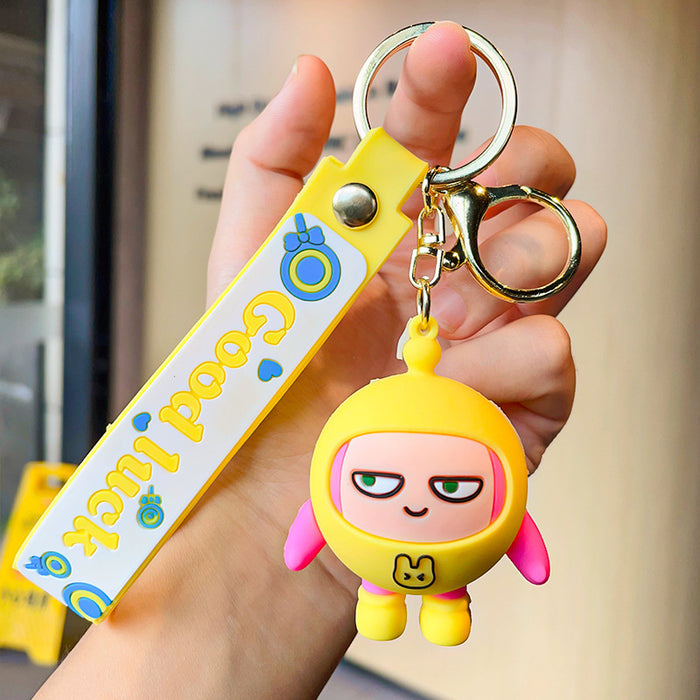 Wholesale PVC Cartoon Doll Keychain JDC-KC-ShiM004