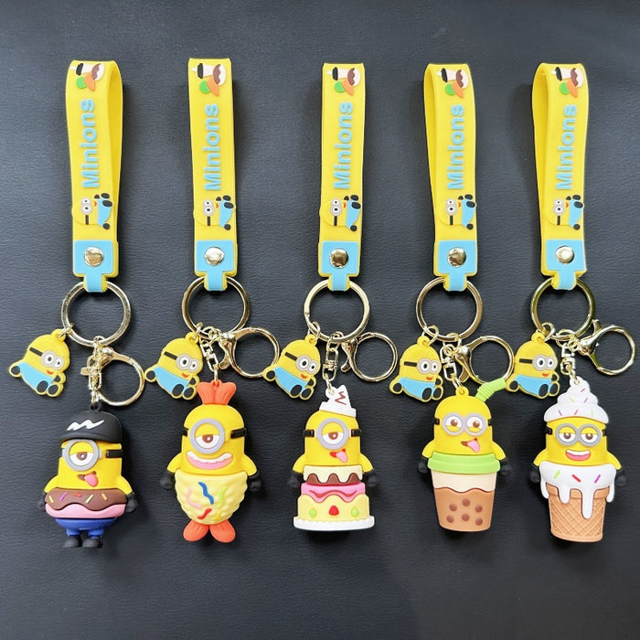 Wholesale PVC Cute Cartoon Doll Keychain JDC-KC-WuYi066