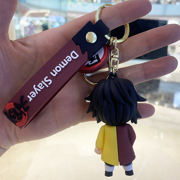 Wholesale Soft Plastic Doll Keychain JDC-KC-Chongli006