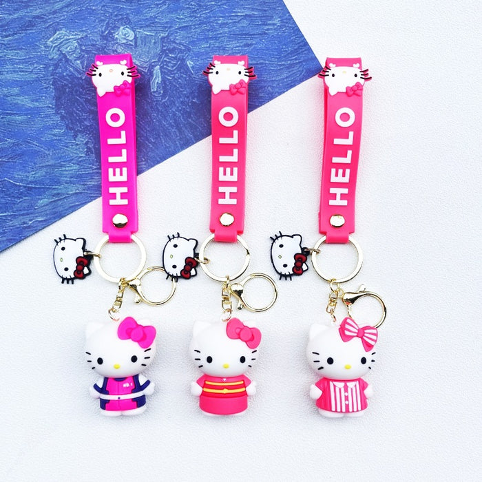 Wholesale PVC Cartoon Doll Keychain JDC-KC-WuYi160