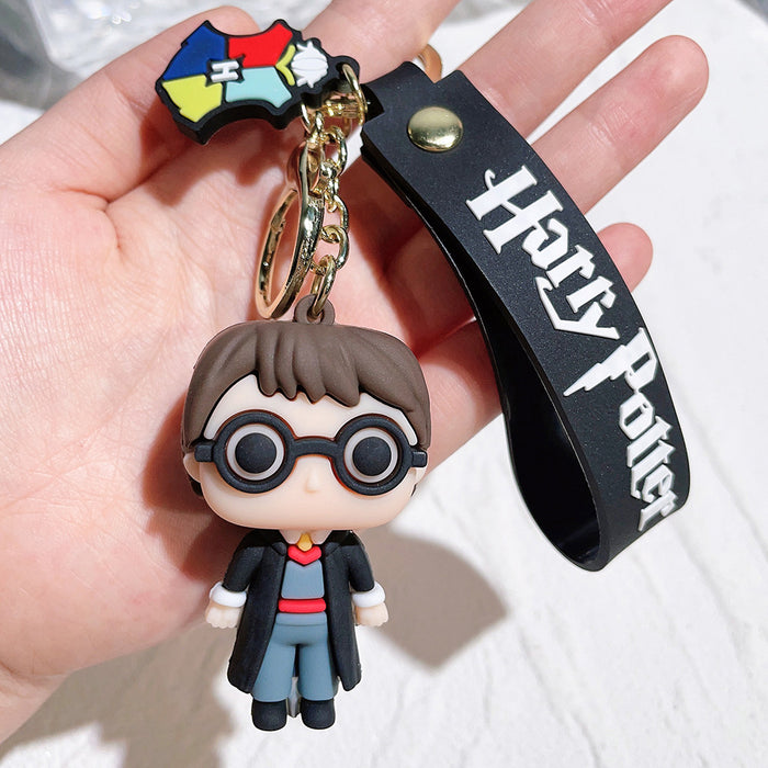 Wholesale Anime Silicone Cartoon Pendant Bag Pendant Keychains