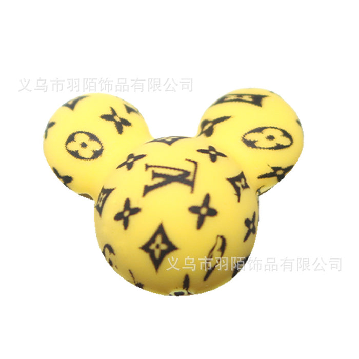 Wholesale 20PCS Cartoon Silicone Beads JDC-BDS-YuMo014