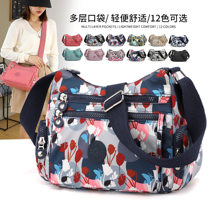 Wholesale shoulder bag large capacity daily versatile messenger bag women' s nylon casual bag