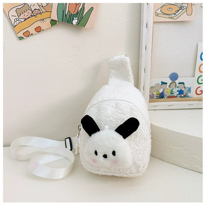 Wholesale Cute cartoon plush toy doll shoulder bags for kids