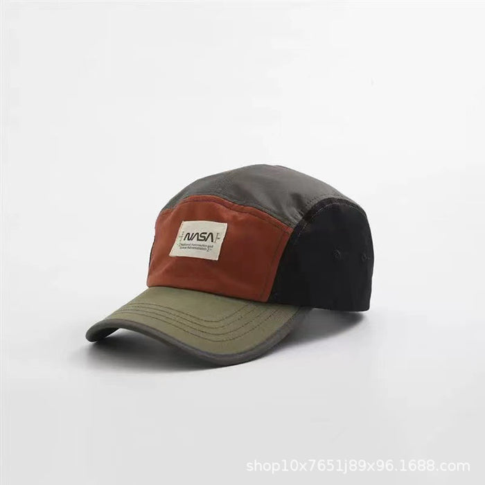 Wholesale Duck tongue hat with personality, soft top, contrasting color, baseball hat, wide brim, versatile