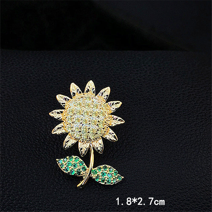 Wholesale Pin shirt brooch temperament anti glare fixed pin buckle coat cap