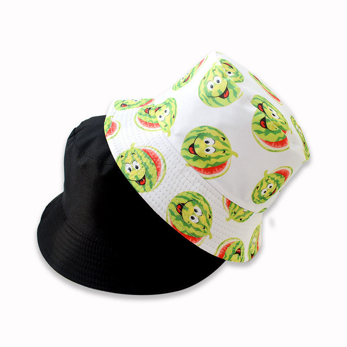 Wholesale  creative avocado  adult casual sunshade basin hat