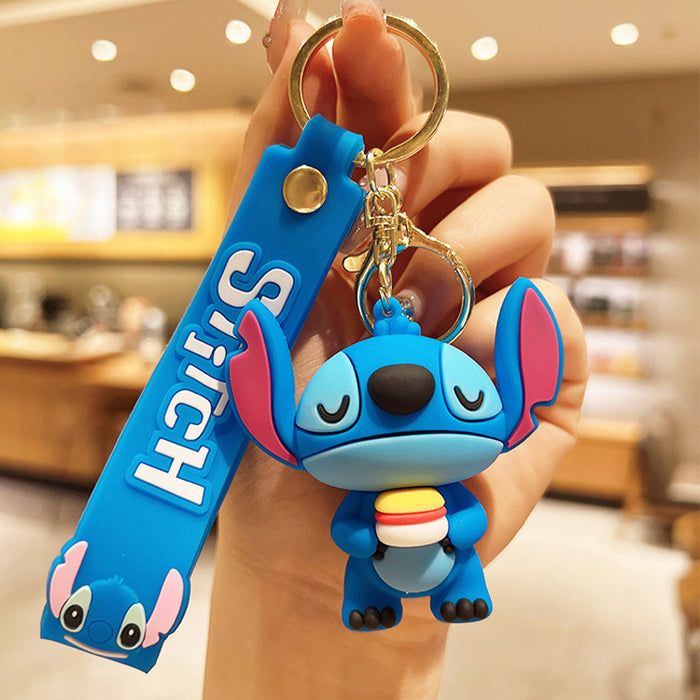 Wholesale Cartoon Doll Silicone Keychain JDC-KC-JuJi008