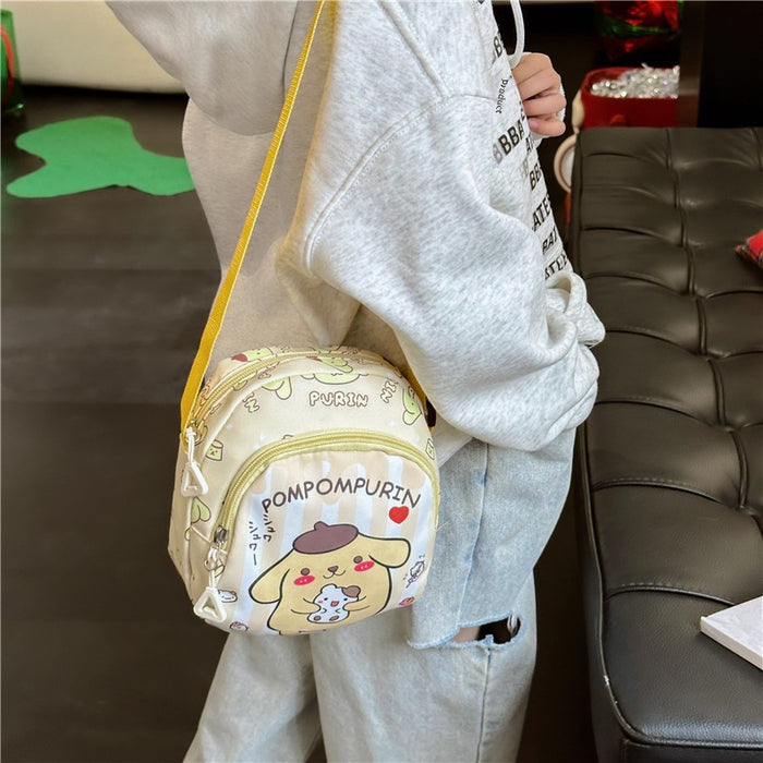 Wholesale Children's crossbody bag cartoon cute chest bag for outdoor leisure, lightweight single shoulder coin purse