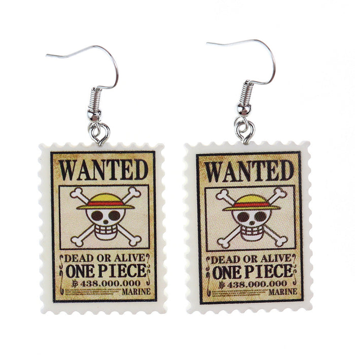 Wholesale Fake Stamp Earrings JDC-NS-NiQing009