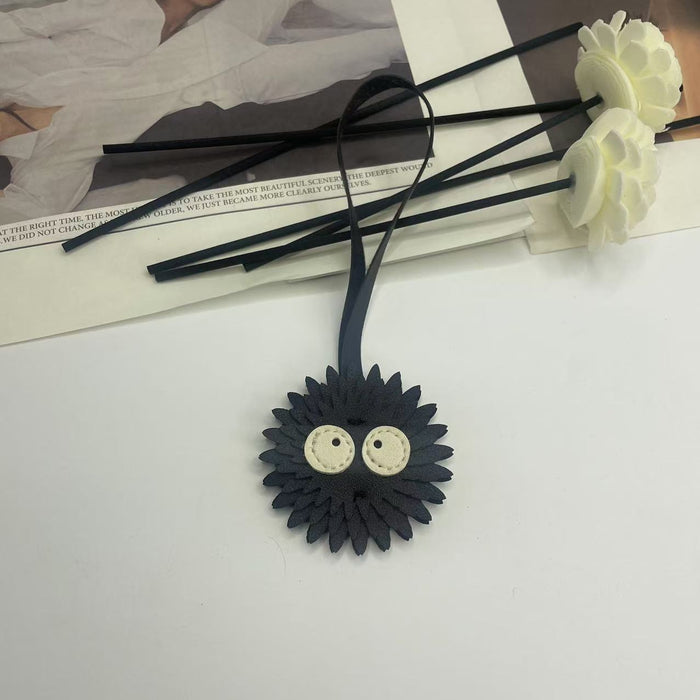 Wholesale Panda Black Coal Ball Pure White Doll Bag Pendant Keychain