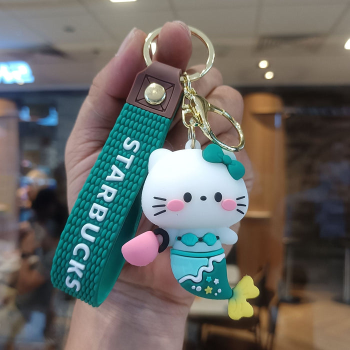 Wholesale PVC Cartoon Doll Keychain JDC-KC-KuangK015