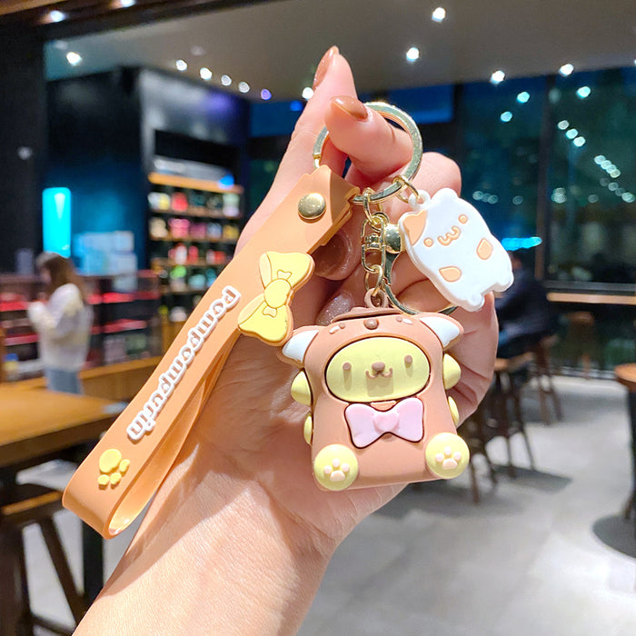 Wholesale Adhesive Cartoon Doll Keychains (S) JDC-KC-Gongz041