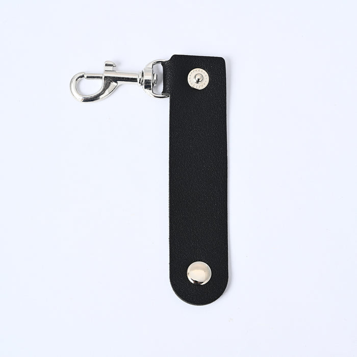 Wholesale Bag hanging keychain key rope anti-lost leather rope handmade creative pendant keychain