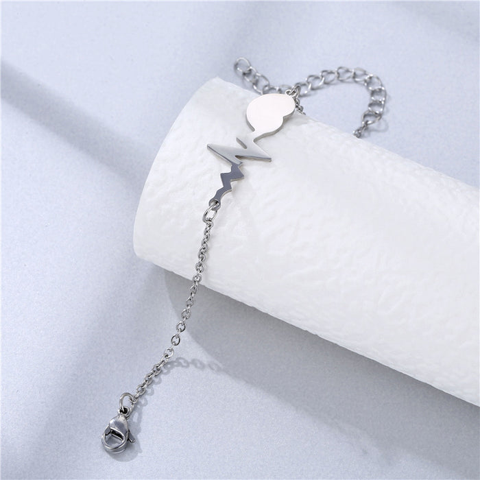 Wholesale Stainless Steel ECG Bracelet JDC-BT-MingM011