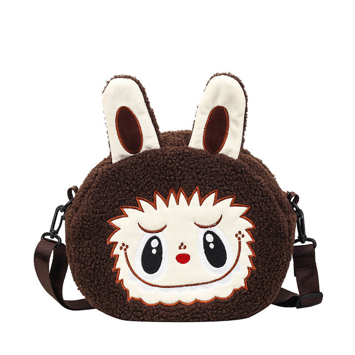 Wholesale Cartoon  Children' s Plush Toy Backpack Cute Cartoon Doll Backpack