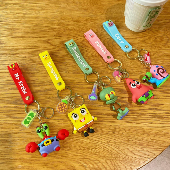 Wholesale  key chain pendant cute  doll key chain couple bag pendant