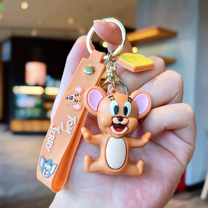 Wholesale Cartoon Cute PVC Keychain JDC-KC-NLu024