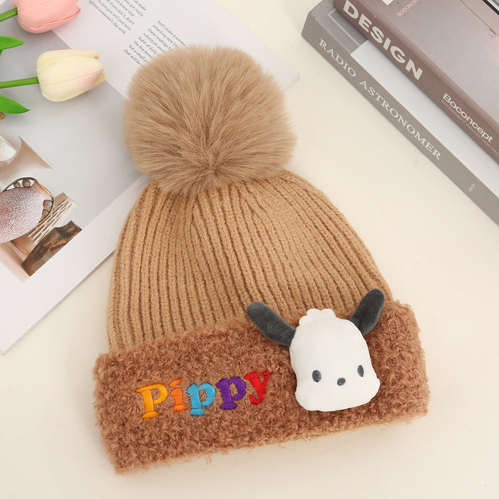 Wholesale Autumn and Winter Cartoon Children's Knitted Hat JDC-FH-HongHong009