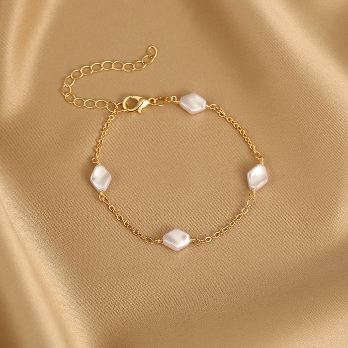 Wholesale Bracelet Colored Love Hand Jewelry Fashion Clover Bracelet