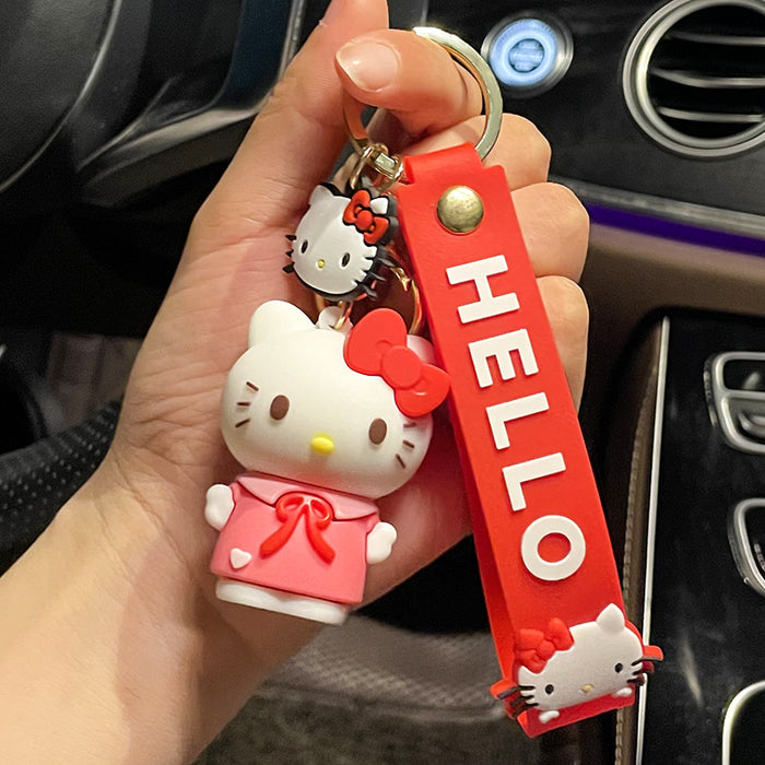 Wholesale Silicone Cartoon Doll Keychain JDC-KC-Benxin018