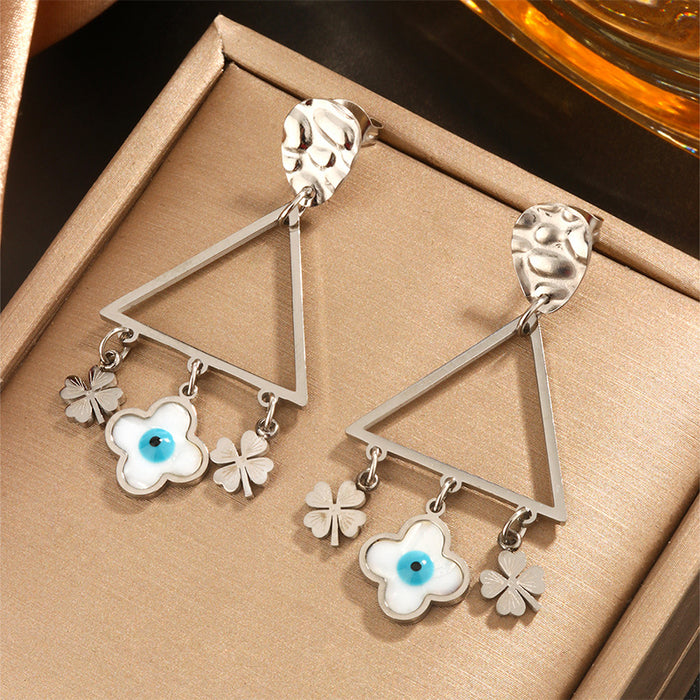 Wholesale Love Flower Pearl Earrings JDC-ES-WeiD002