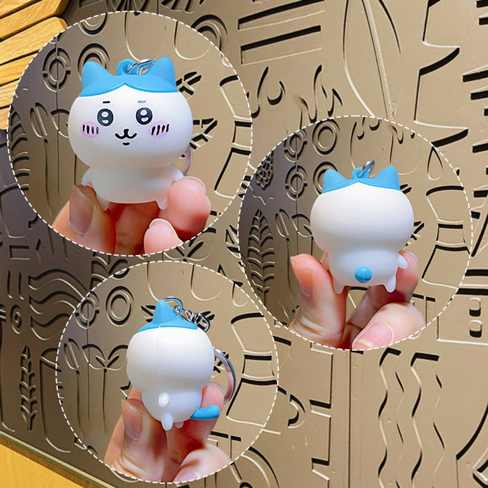 Wholesale cartoon cute online red doll cat bear rabbit pendant small gift