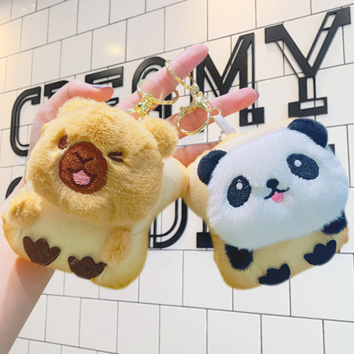 Wholesale Cute Cartoon Plush Keychain JDC-KC-LiuFan018