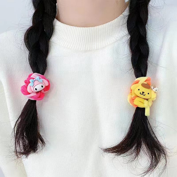 Wholesale Cartoon Braided Fabric Hair Tie JDC-HS-Weiye002