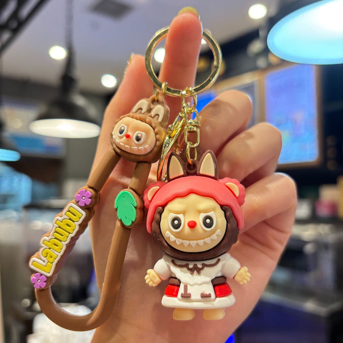 Wholesale Cute little sheep keychain backpack charm