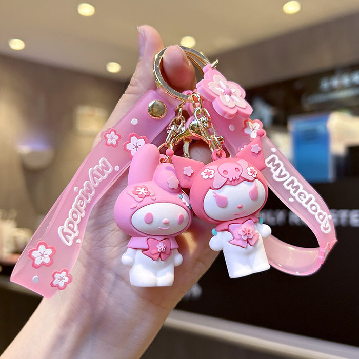 Wholesale Silicone Cartoon Doll Keychain(S)JDC-KC-ZiX022