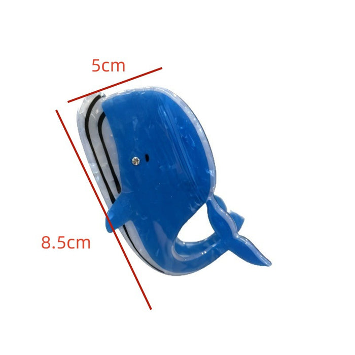 Wholesale Tropical Fish Design Acrylic Hair Clip Ocean Series Trout Claw Clip