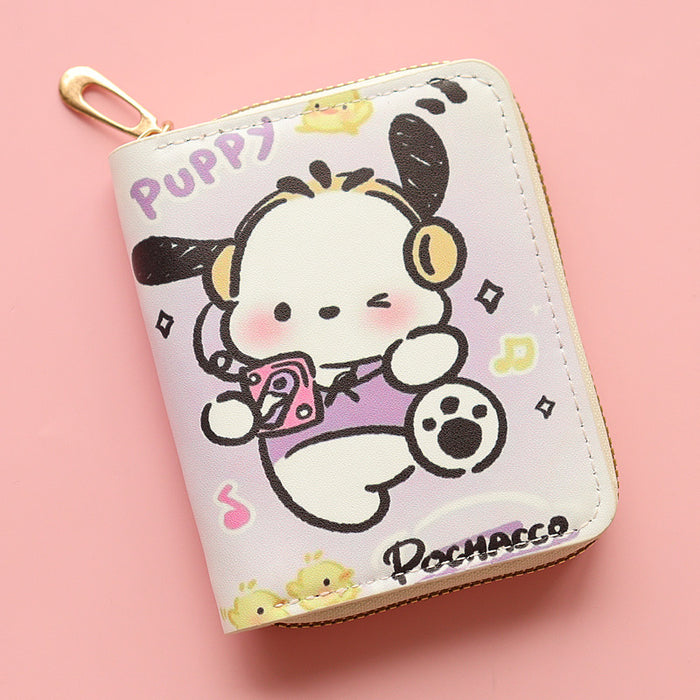 Wholesale PU Cartoon Printing Zipper Coin Purse JDC-WT-Jumei003