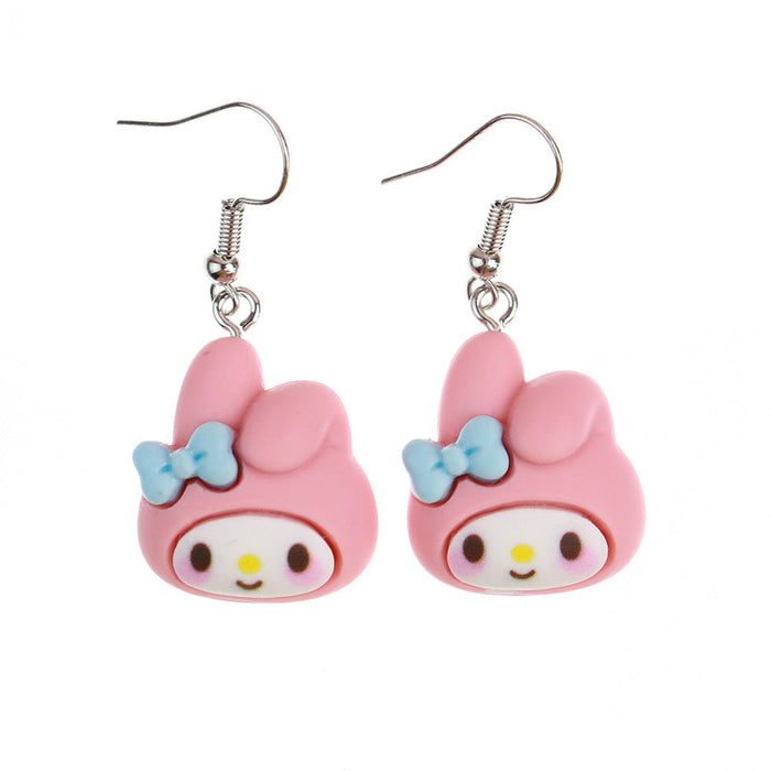 Wholesale Earrings Resin Cute Cartoon Earrings (S) JDC-ES-niqing002