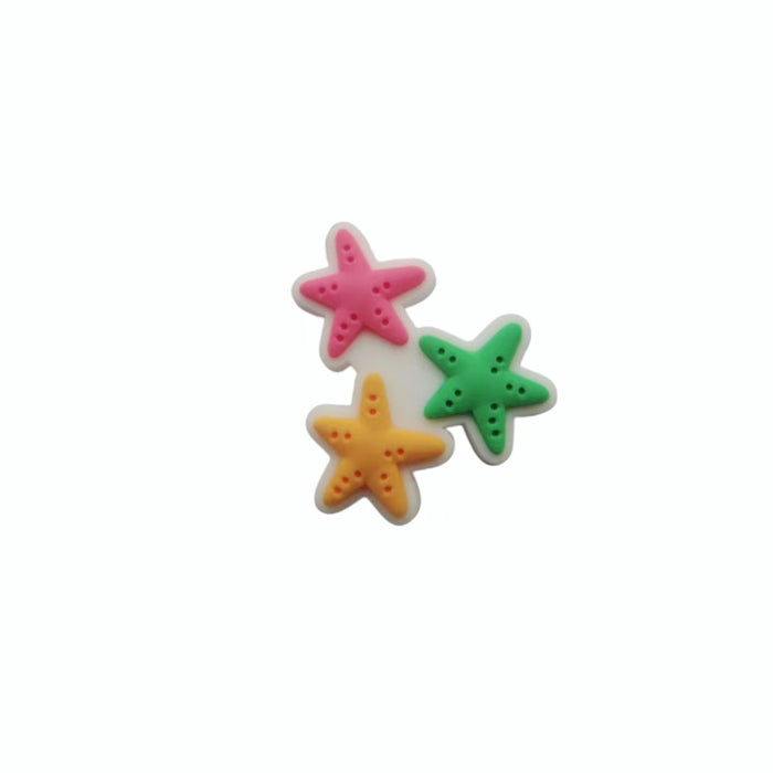 Wholesale Cave shoes, flower shoe buckles, PVC soft rubber shoe accessories, detachable decorative buckles in stock
