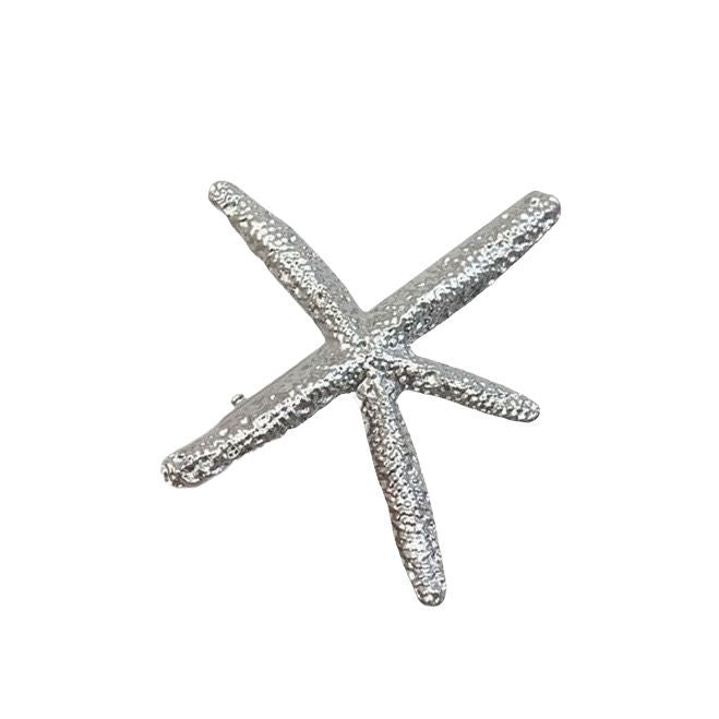 Wholesale silver Starfish Hairpin Women's Bangs Duckbill Clip Sweet Cool Hot Girl Side Clip Side Broken Hair Hairpin Hair Accessories Hair Accessories