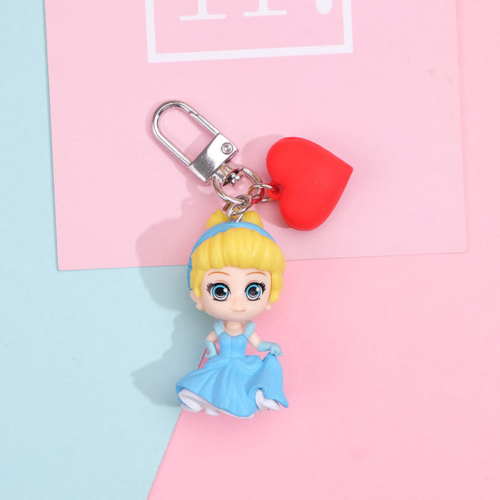 Wholesale Cartoon Doll Resin Keychain JDC-KC-QingMou003