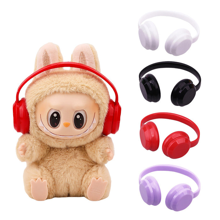 Wholesale Headphones Suitable for  Doll  Headset Baby Clothing Accessories