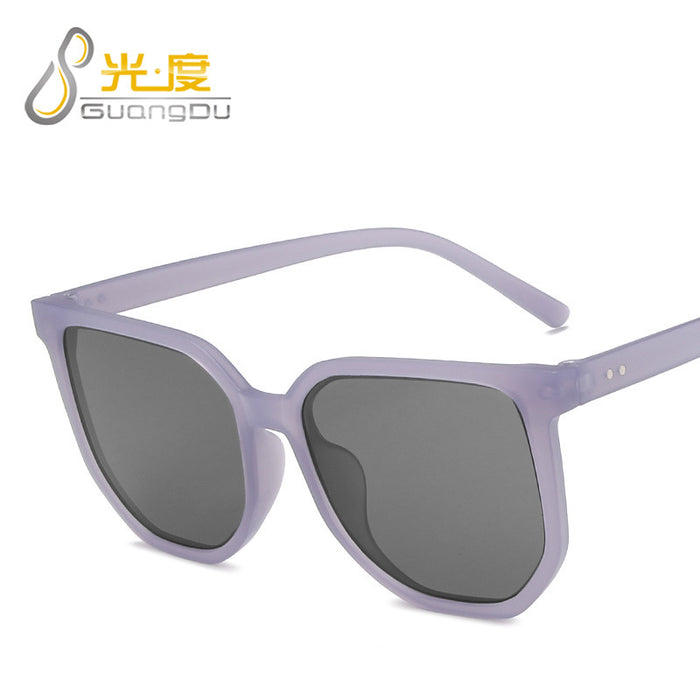 Wholesale Polygonal frame rice nail sunglasses, new fashionable and simple sunglasses, sun shading beach glasses