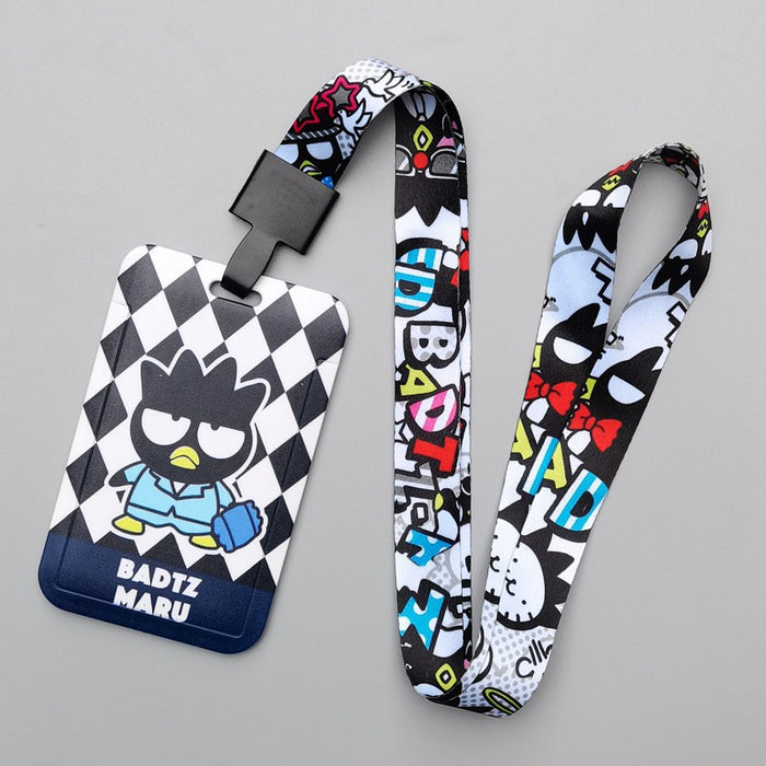 Wholesale Trendy Plastic Cartoon Card Holder With Lanyard Student ID Badge Gift