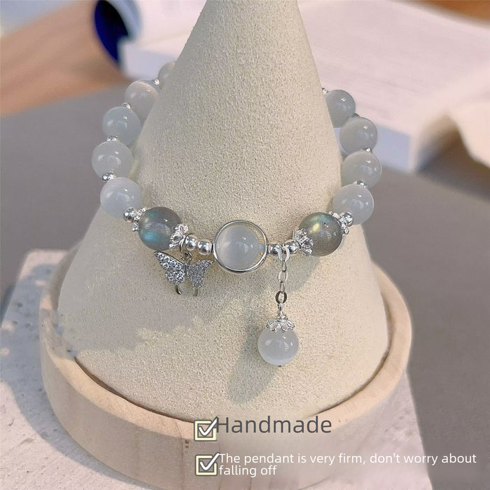Wholesale Butterfly bracelet niche design gray moonlight bracelet versatile temperament