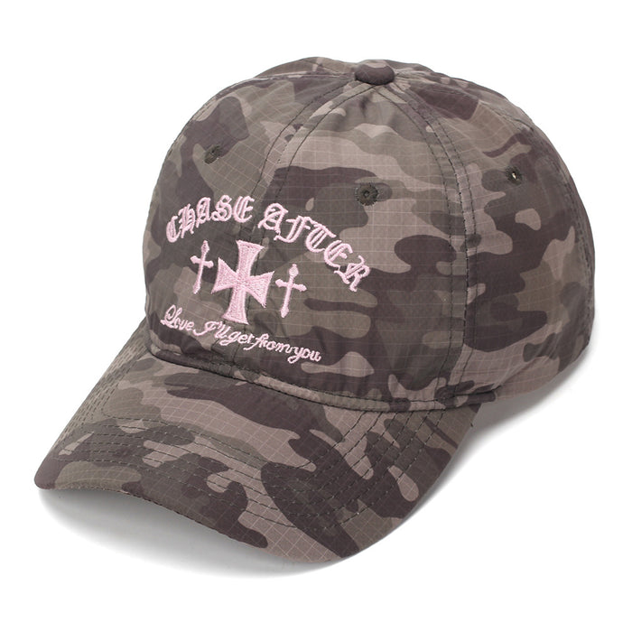 Wholesale Embroidered Camouflage Baseball Cap for Women Lightweight Breathable Sun Protection Casual Everyday Cap