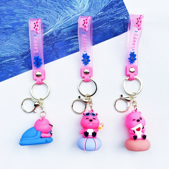 Wholesale Cartoon Doll PVC Keychain JDC-KC-ChuC017