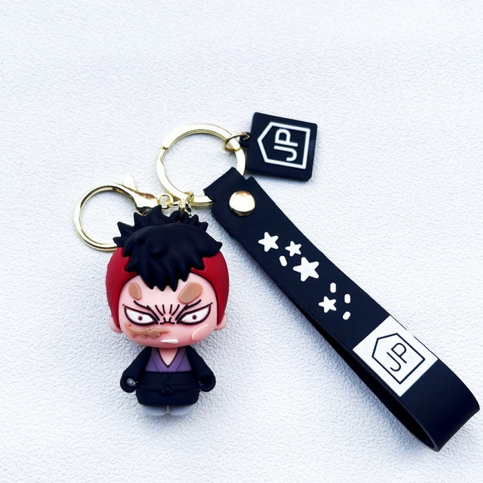 Wholesale PVC Cartoon Doll Keychain JDC-KC-WuYi128