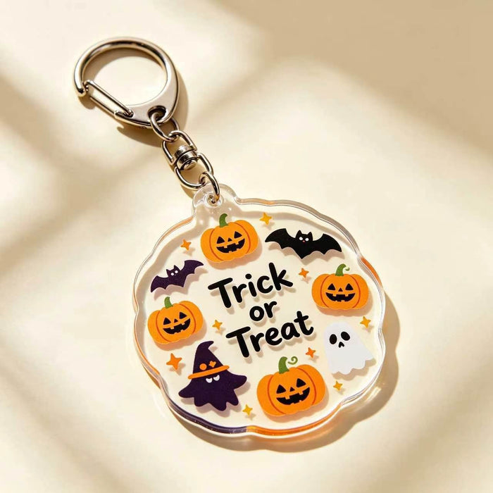 Wholesale Acrylic Cartoon Keychain Cute Anime Bag Charm Holiday Gift MOQ≥2
